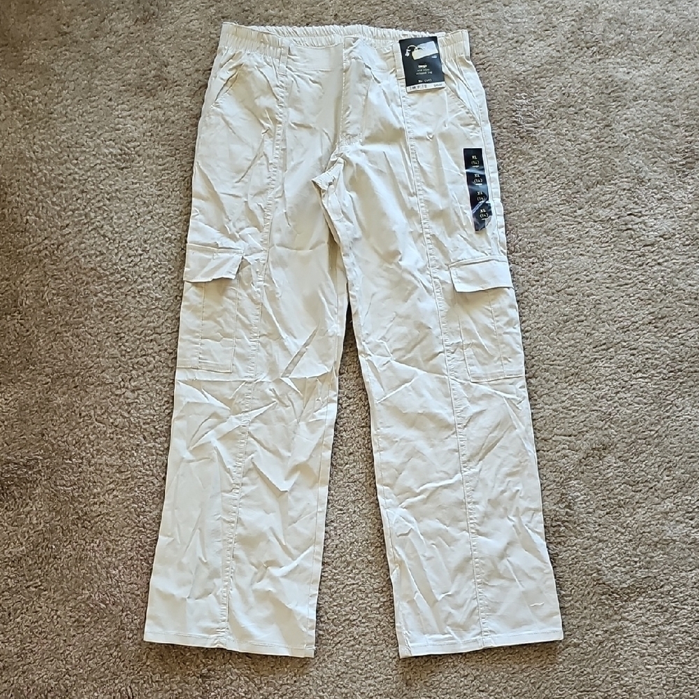 Art Class Girls Cargo Pants Khaki XL